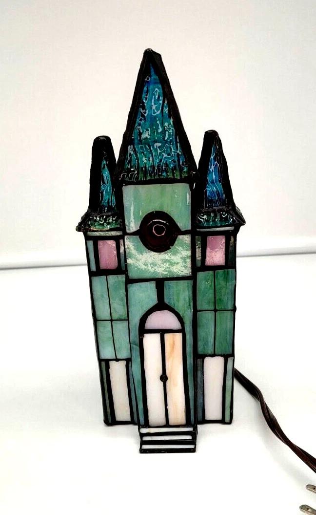 Vintage stained glass night lights deals