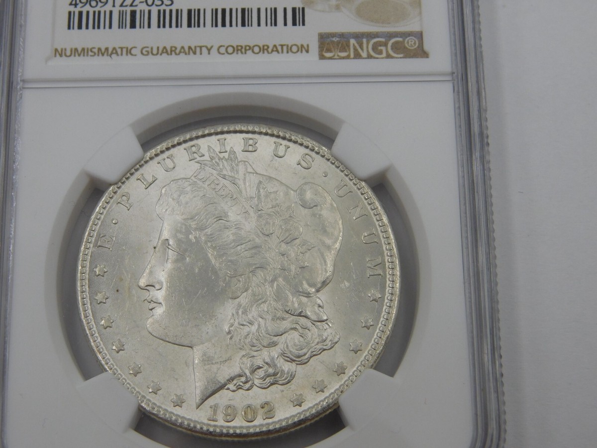 1902 モルガンMorgan Silver Dollar MS63 銀貨130 1902-O $1 Morgan Silver Dollar - PCGS MS63