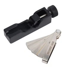 Spark Plug Gap Tool & 32 Blades Metric Feeler Gauge Gap Filler Measuring Tools