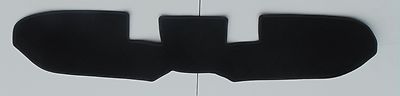 Black Dash Cover Mat For 1964-1966 Ford Mustang – Carpet Dashboard Pad Protector