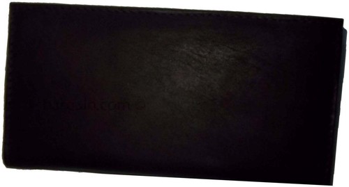 Cartera Chequera Cuero Chequera Cubierta. Cartera de tarjeta de crédito con cremallera BN - Imagen 34 de 48