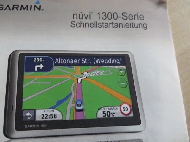 Garmin nüvi 1390 Auto-Navigationsgerät + umfangreiches Zubehörpaket  - Bild 3 von 4