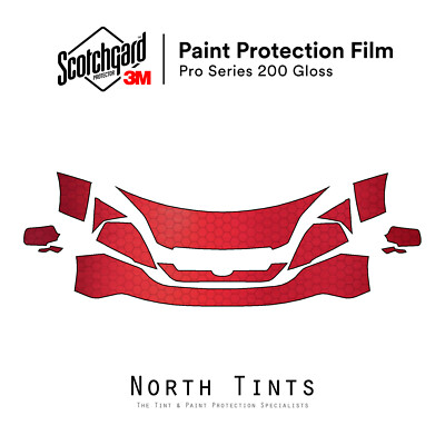 3M PRO Series PreCut Paint Protection Film Clear Bra PPF for Honda CRV 2007-2009