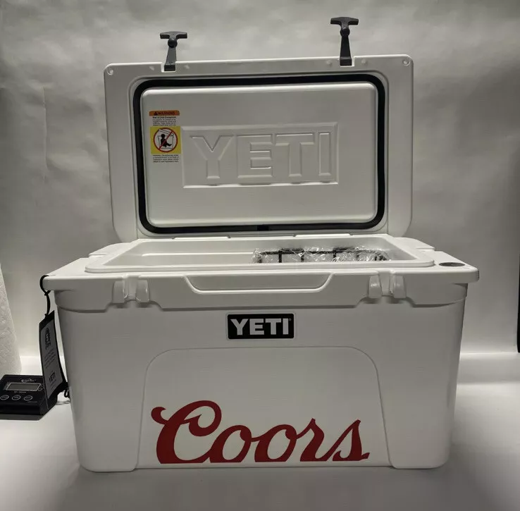 Coors Light Full Color White Yeti Colster - Small Batch Louisiana