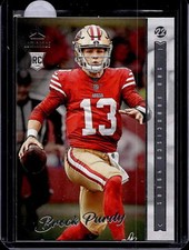 2022 Panini Chronicles #213 Brock Purdy Luminance Update Rookies Bronze
