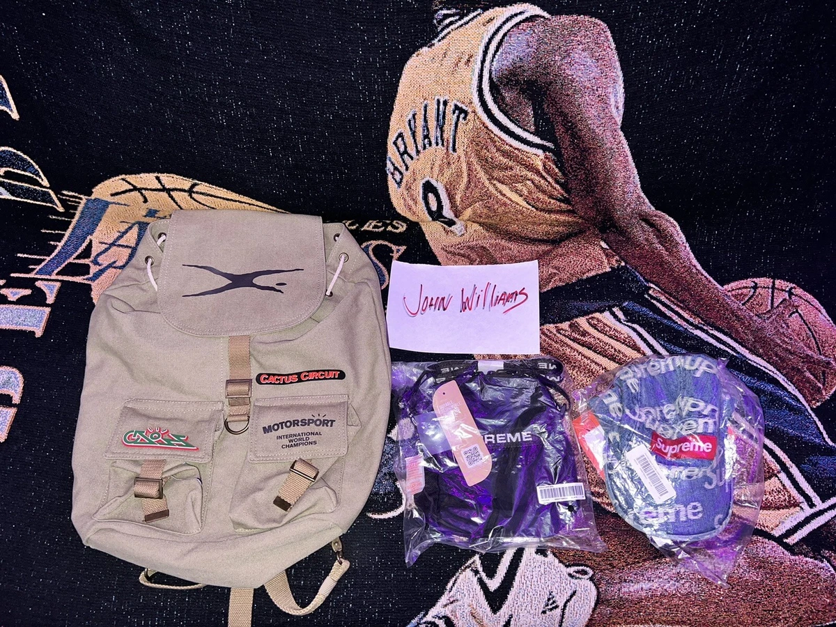 Travis Scott Cactus Jack Canvas Backpack Fragment Nike Jordan