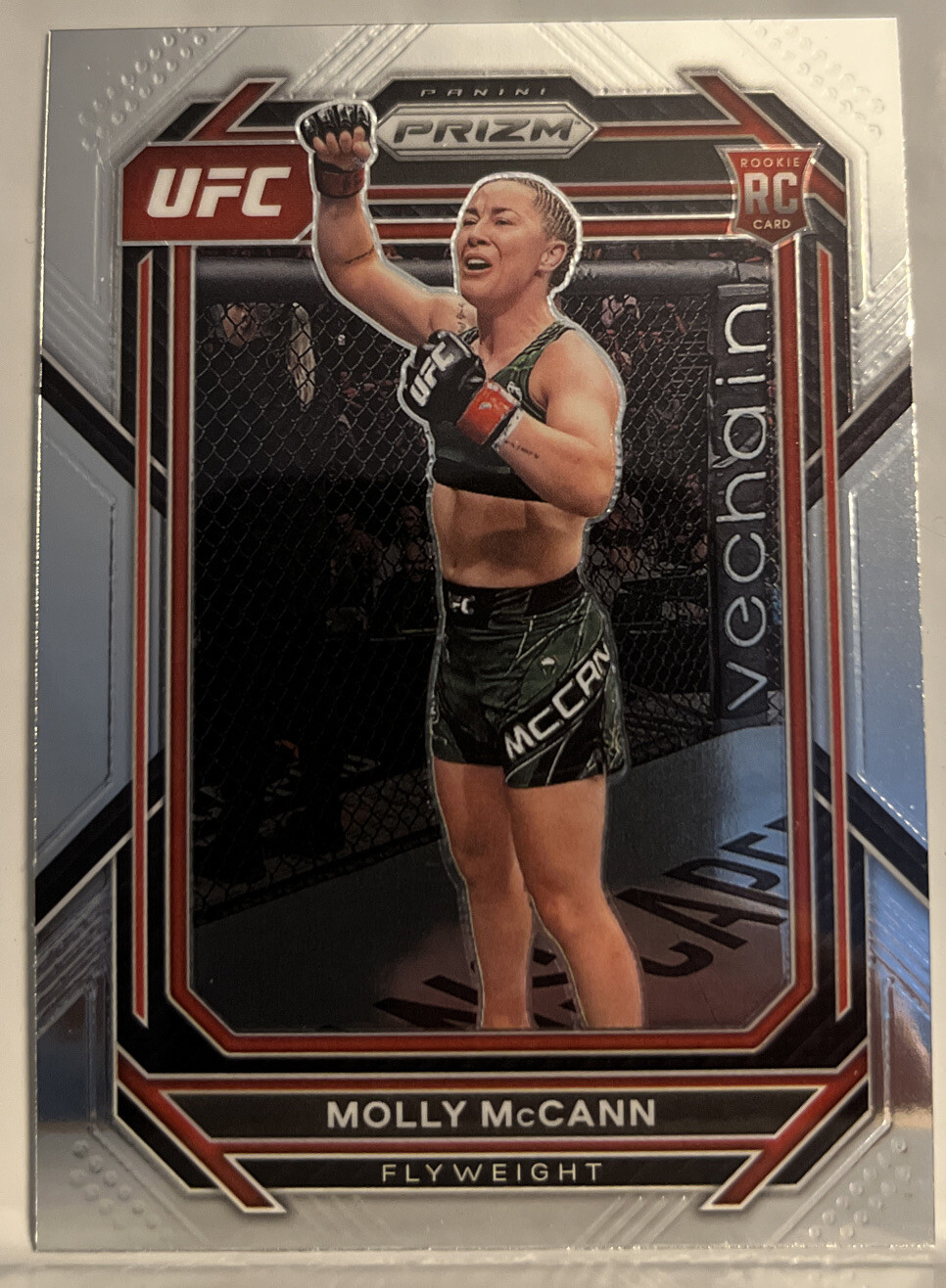 Molly McCann 2023 Panini Prizm UFC Rookie Card RC #114 Flyweight