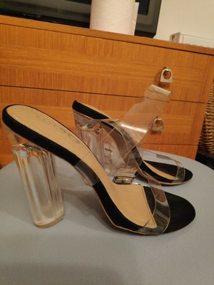 perspex heel shoes