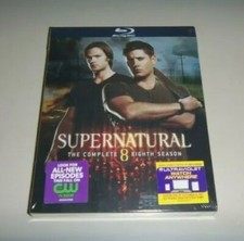 BRAND NEW SEALED Supernatural: The Complete 8 Eighth Season Blu-ray Disc