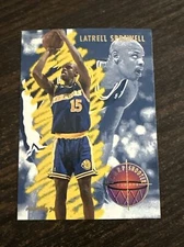 Vtg 1993-94 Fleer Sharp Shooters #8 LATRELL SPREWELL GSW Knicks Bama SG NM/Mt SP