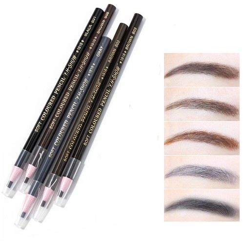 Eyebrow Pencil Natural Long-Lasting Waterproof Eye Makeup Women Beauty Brow Pen - Picture 4 of 18