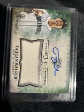 2015 Topps Triple Threads Unity Jumbo Relics Emerald /50 Taijuan Walker Auto