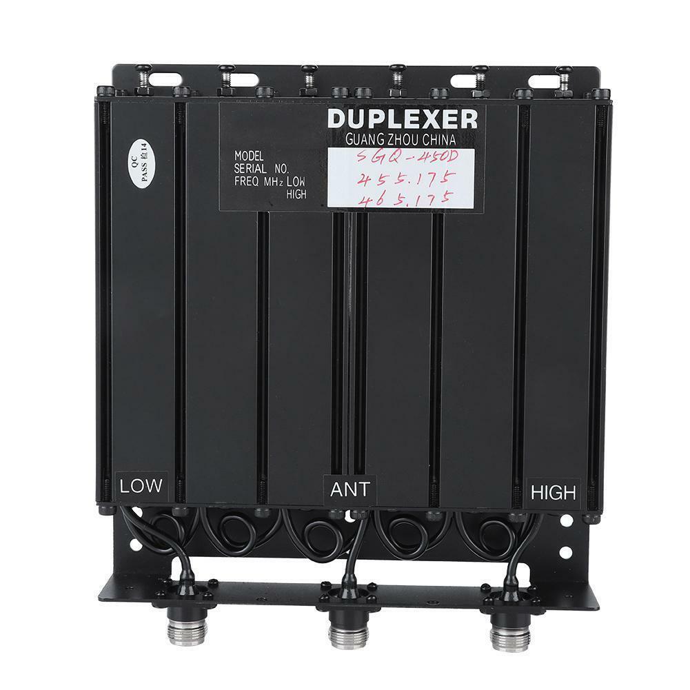 50W UHF 6 Cavity Duplexer N Connector FREE tune radio repeat 380-520Mhz. Available Now for $115.52