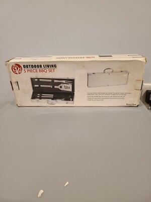 Excalibur 5-Piece BBQ Set with Case 