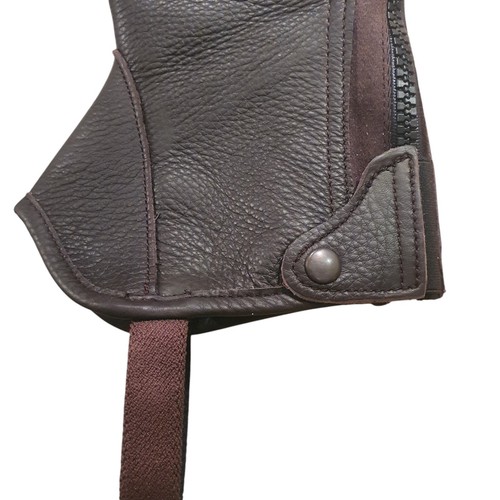 Neu! Lederchap XS, Reiter, elegant, modern, super weich, braun, von Gera - Bild 5 von 8
