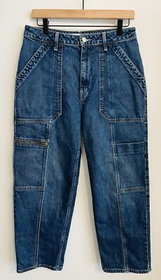 MOTHER Superior The Private Zip Pocket Ankle Jeans In Mile High Size 28