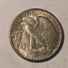 Vintage 1945 US Silver Half Dollar Circulated Coin Walking Liberty 90% Silver