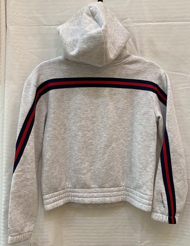 NIKE GIRLS AIR JORDAN PARIS SAINT GERMAIN BIRCH HEATHER PULLOVER | Youth Large - Picture 6 of 8