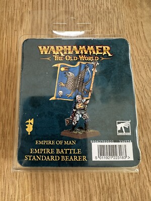 Empire Griffon Battle Standard Metall NEU OOP Warhammer The Old World
