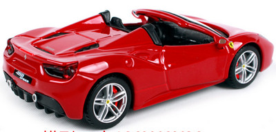 Bburago 143 Signature Series Ferrari 488 Spider Red Diecast Model Racing Car Ebay