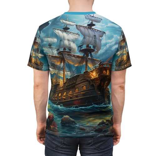 PIRATENVERSAND Piratenbucht Unisex Schnitt & Nähen T-Shirt (ggf.) - Bild 7 von 8
