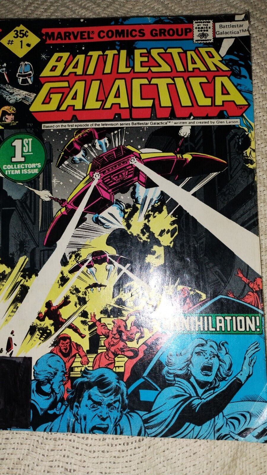 Battlestar Galactica #1 (Marvel Comics March 1979)