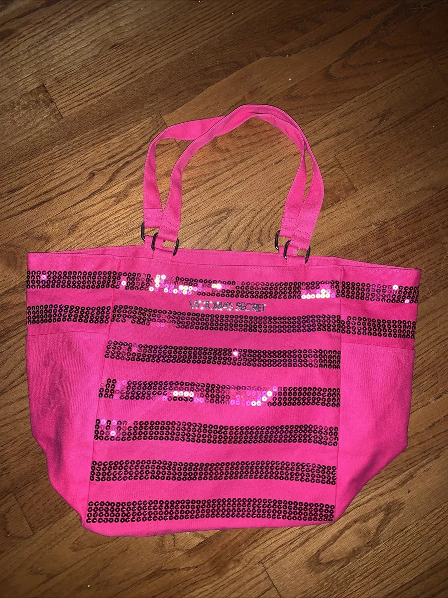 Pink victoria deals secret gym bag