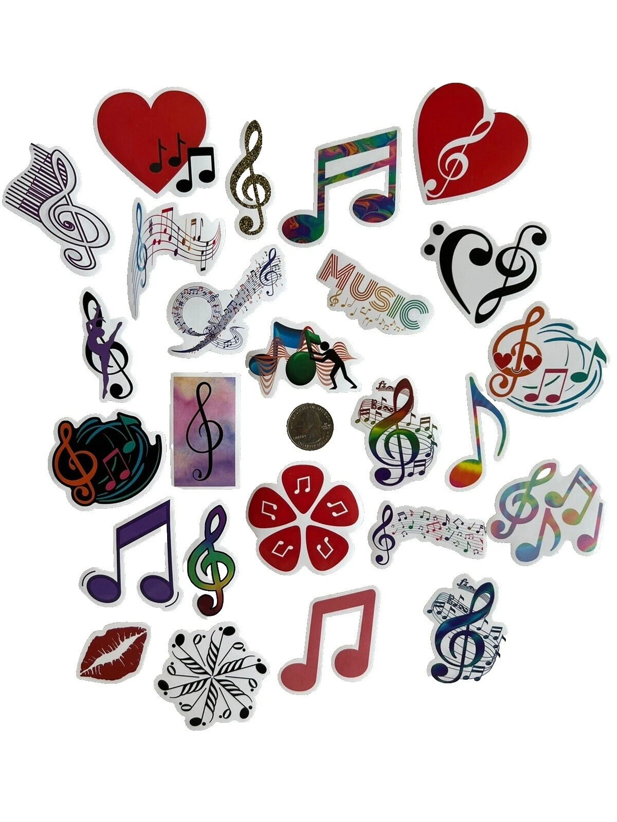 Calcomanías para Manualidades de música