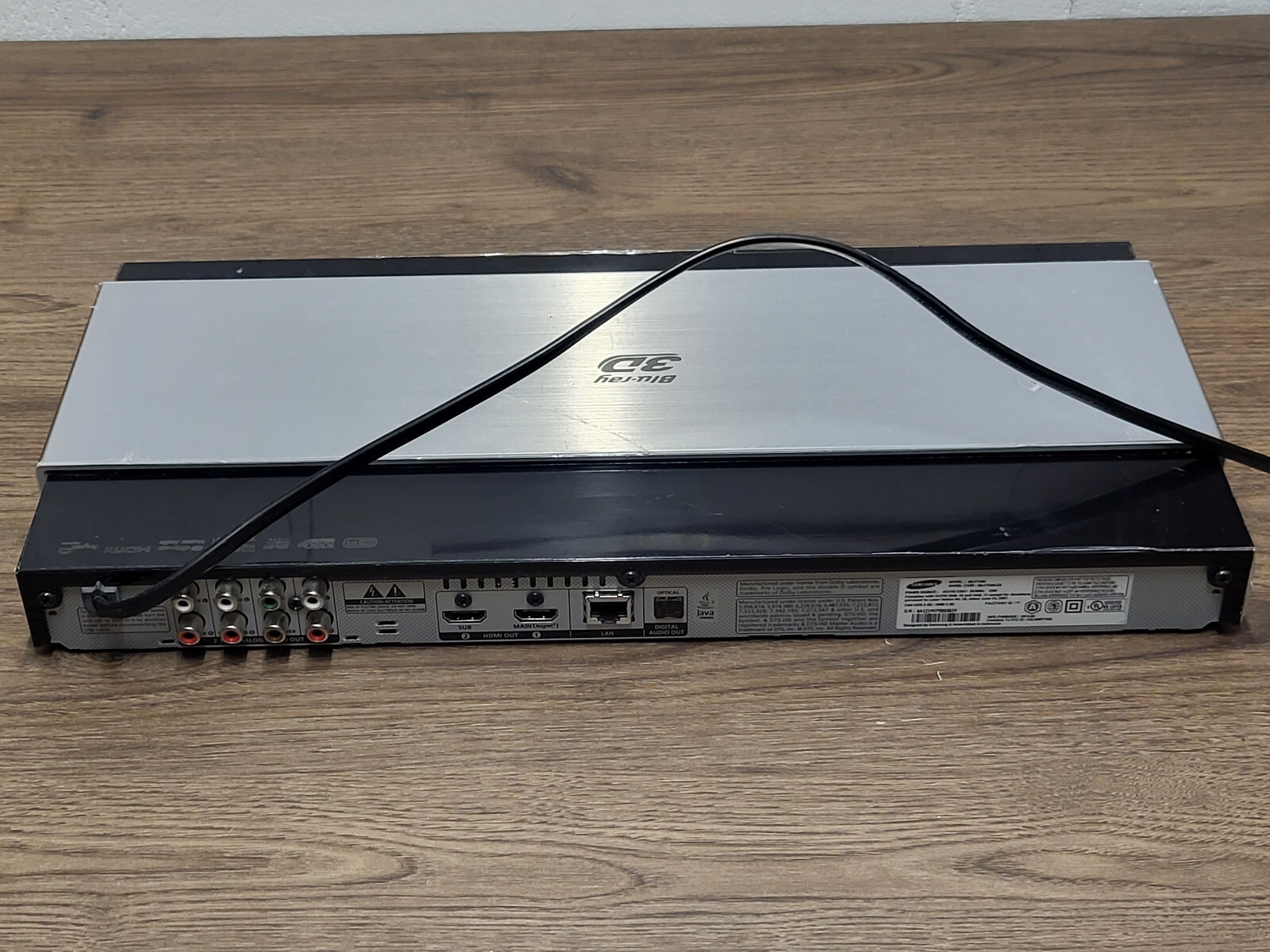 SAMSUNG BDF7500 3D BLURAYDVDCDMP3 DISC PLAYER HDMI eBay