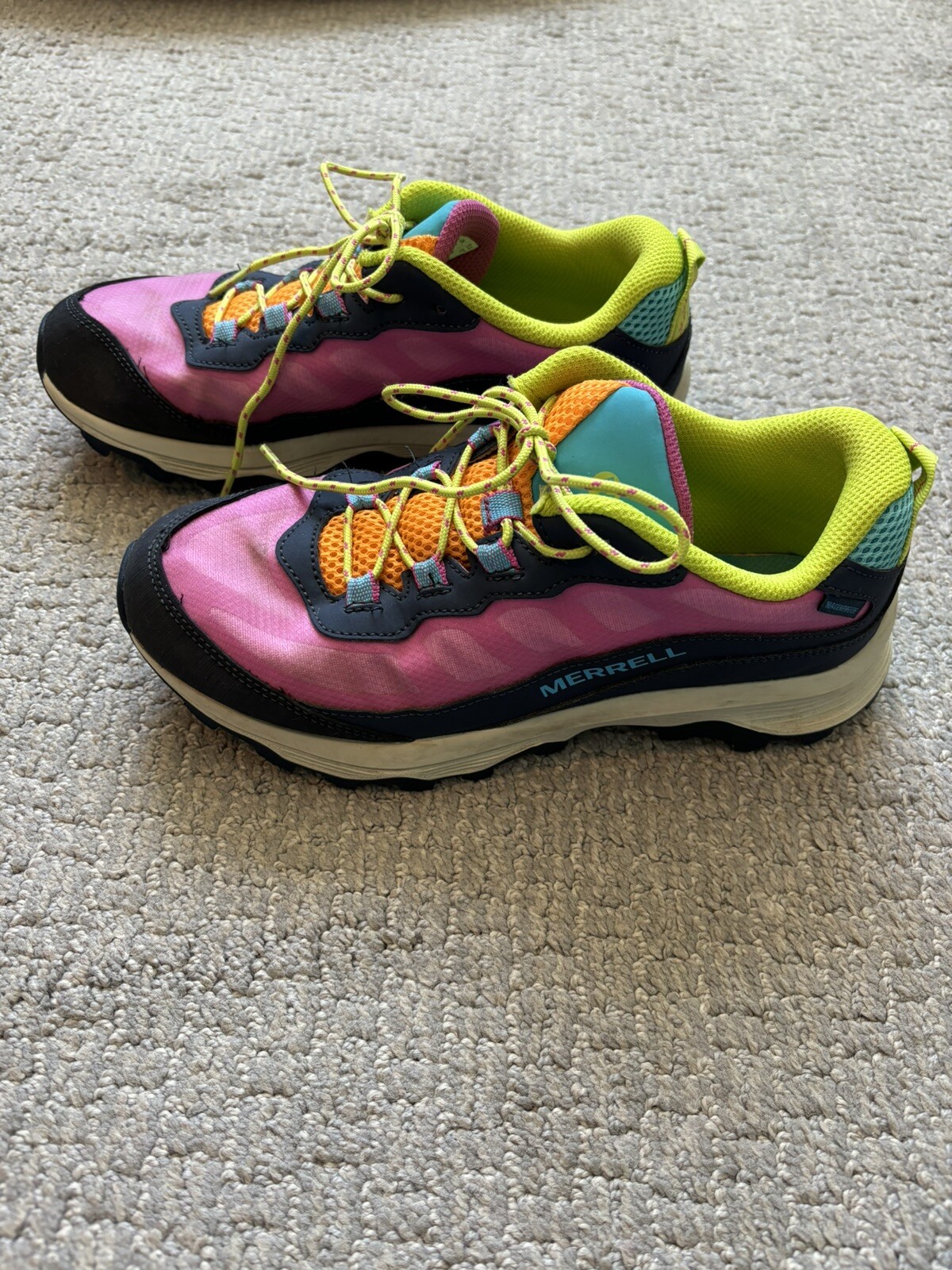 Merrell Moab Speed Sneaker da Escursionismo Basse Impermeabili Donna Taglia 8 (Gioventù 6)