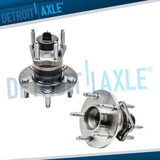 Pair Rear Wheel Bearing Hub for Chevy Cobalt HHR Pontiac G5 Pursuit Saturn Ion