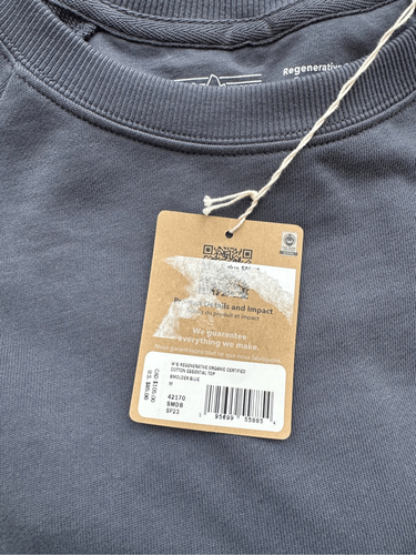 Patagonia Women's Regenerative Organic Certified Cotton Essential Top - NWT - M - Picture 3 of 4