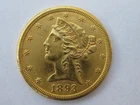 1893-S LIBERTY HEAD HALF EAGLE $5 DOLLAR GOLD COIN VERY NICE SAN FRANCISCO RARE