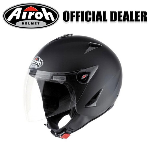 CASCO JET DEMI JET MOTO SCOOTER AIROH URBAN JT BIANCO E NERO UOMO DONNA |  eBay