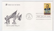 TurtlesTradingPost- Martin Luther King - 1979 #1771 - Readers Digest Cachet FDC