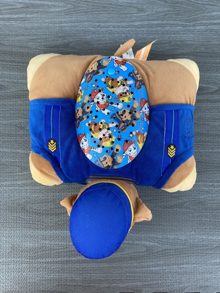 Almohada Mascotas Nickelodeon Paw Patrol Persecución Tiempo de Dormir Lites Peluche Almohada de Noche Foto 3 de 4