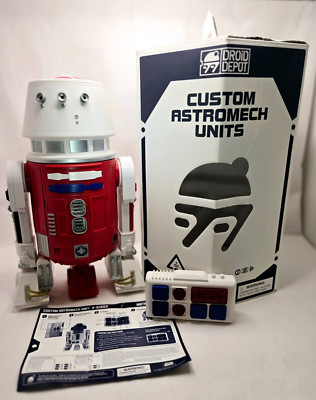 Star Wars Galaxys Edge Custom Droid Depot Astromech R-series w/Remote ...