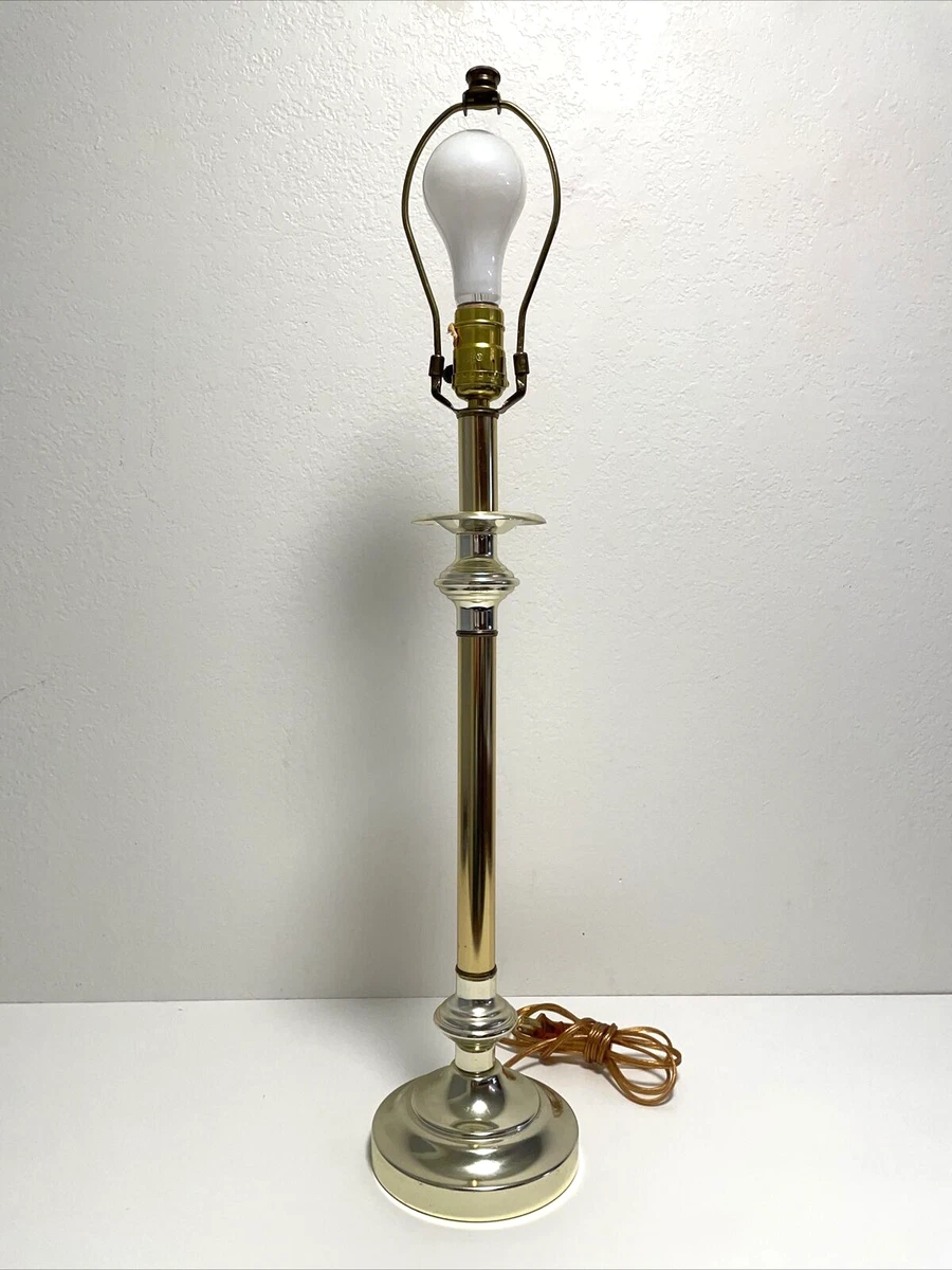 Tall on sale candlestick lamps