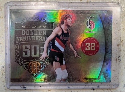 Bill Walton Hall Of Fame Gold Standard Parallel Numbered 116/299 🔥🏀