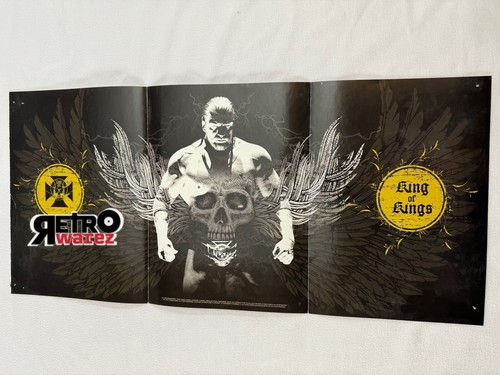 WWE Magazine Folded Poster 22.75x10.5” DX Degeneration X Triple H 2010 WWF