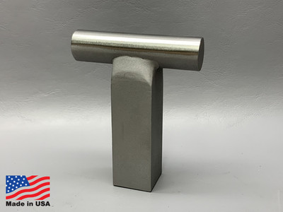 1  Hardy Shank 3/4  Diameter Bottom Fuller Blacksmith Anvil or Vise