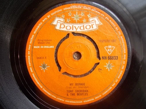 EX  UK POLYDOR 45 - TONY SHERIDAN & THE BEATLES - "MY BONNIE" / "THE SAINTS"