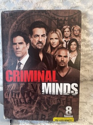 Criminal Minds: The Eighth Season (DVD, 2013, 6-Disc Set, CBS/Paramount) *READ*
