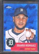 Eduardo Rodriguez 2022 Topps Chrome Platinum Blue Atomic Refractor #120 (21/100)