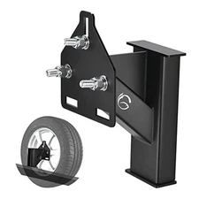 GADFISH Stake Pocket Spare Tire Carrier Mount, 3-Nuts Design Trailer Bracket 