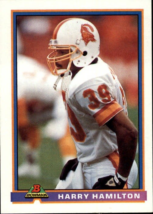 1991 Bowman #513 Harry Hamilton - FB