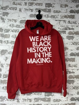 #ad #ad New Blacmail by Alfred#x27;s Laundry quot;We Are Black History In the Makingquot; Hoodie $26.13