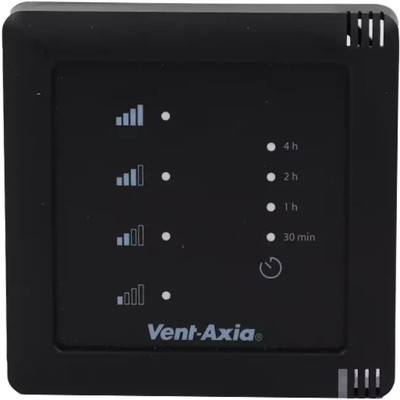 Vent-Axia Multihome RFT 4-Positionen Schalter mit Batterie schwarz - SSU-BZ