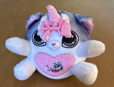 Zuru Rainbocorn Kittycorn Surprise Grey Pink Bow Cat W/Milk Carton Belly 4 
