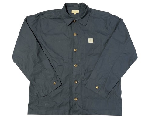 Ecologyst Men’s Blue Organic Cotton Chore Utility Jacket Size Large Canada